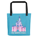 My Happy Place Tote Bag - Teal