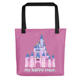 My Happy Place Tote Bag - Rose
