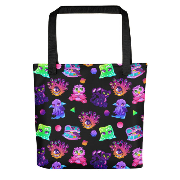 Adorable Dungeon Monsters Tote Bag