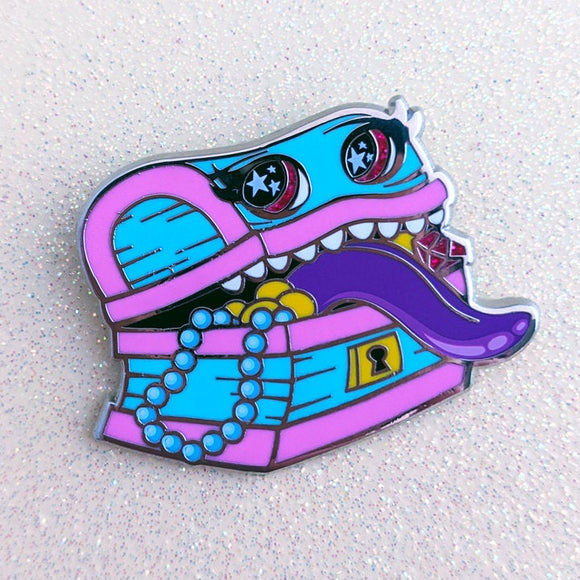 Adorable Dungeon Monsters Enamel Pin - Mimic