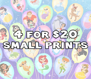 4 for $20 Small Print Bundle