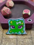 Adorable Dungeon Monsters Enamel Pin - Gelatinous Cube