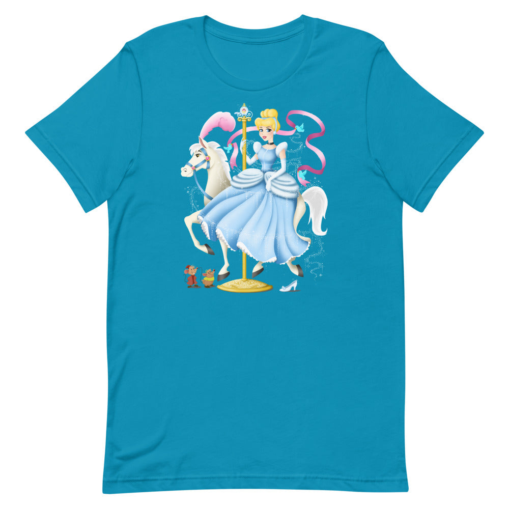 Cinderella Carousel Unisex T-Shirt – Art of Nikki Ward