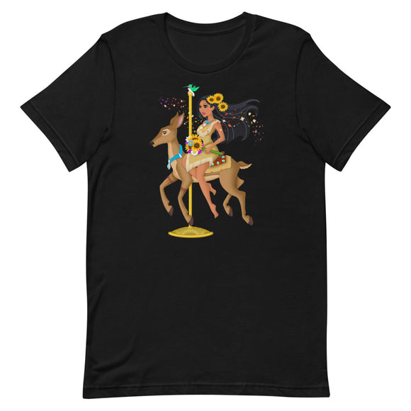 Pocahontas Carousel Unisex T-Shirt