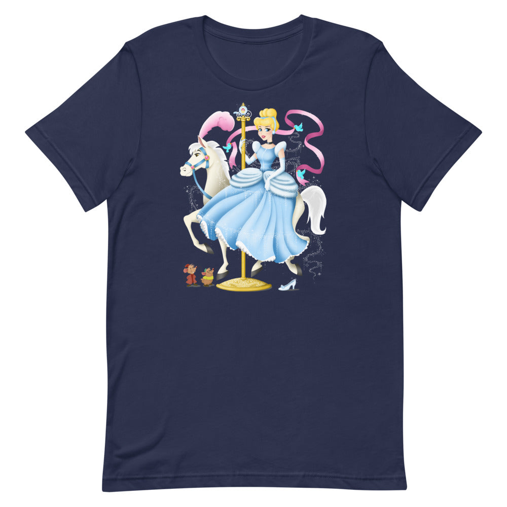 Cinderella Carousel Unisex T-Shirt – Art of Nikki Ward